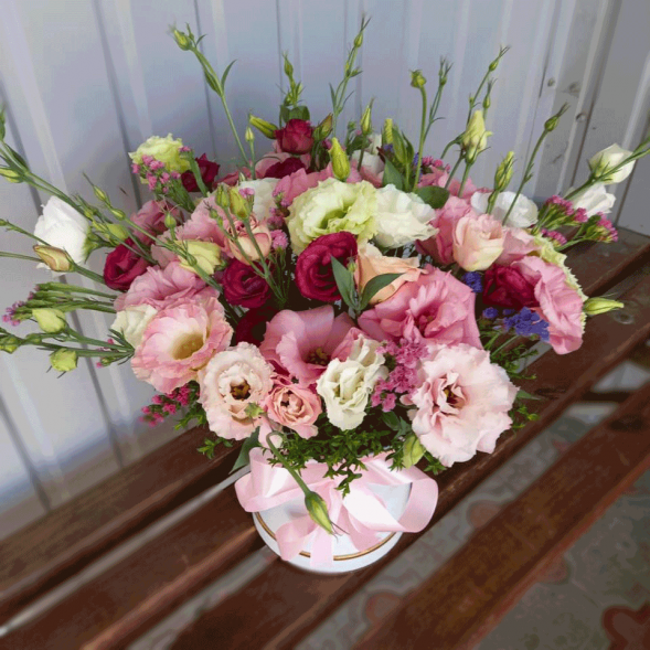 Эустом в шляпной коробке в Феодосии