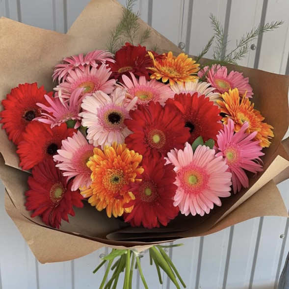Букет Гербера микс в Феодосии