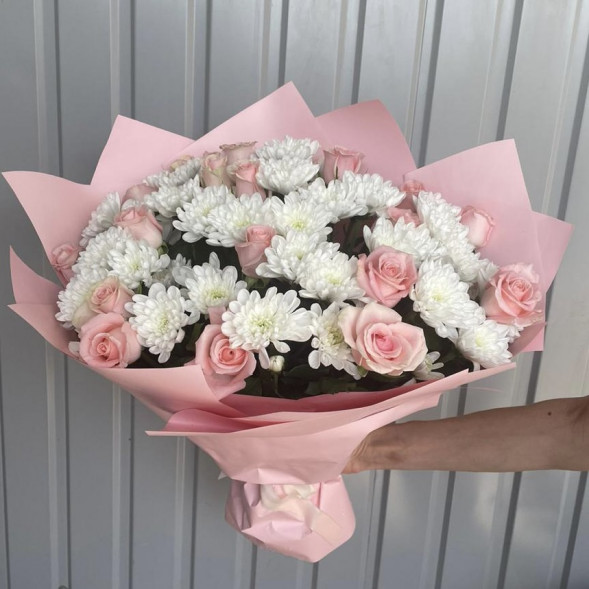 Букет «Нежная хриза» в Феодосии