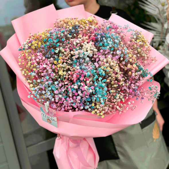 Букет Радужная гипсофила в Феодосии