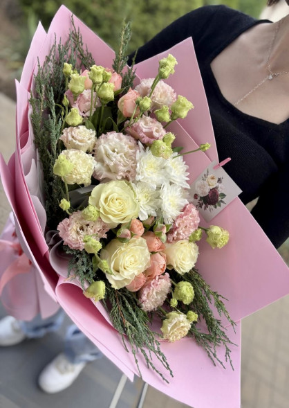 Букет Весеннее пробуждение в Феодосии