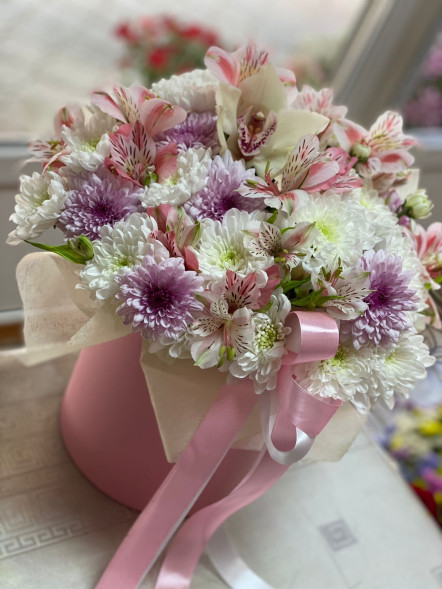 Цветы в коробке &quot;Солнечное утро&quot; в Феодосии