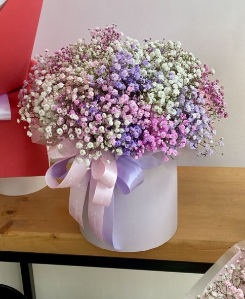 Коробочка с гипсофилой в Феодосии