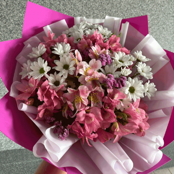 Букет &quot;Небесный фламинго&quot; в Феодосии